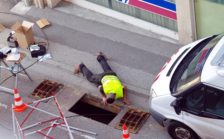 travaux assainissement prix Versailles